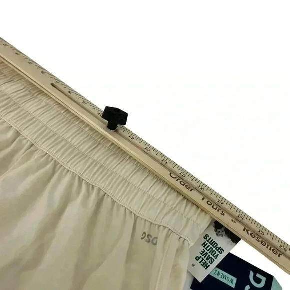 DSG SHORTS WOMENS LARGE 3” HIGH RISE WAISTBAND LIGHT STAND ACTIVEWEAR ATHLETIC - Picture 5 of 8